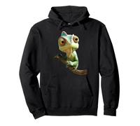 Mignon Caméléon Coloré Lézard Animal Lover Art Sweat à Capuche
