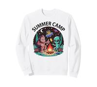 Mignon Camp d'été Alien Bigfoot Host Camping Staff Adventure Sweatshirt
