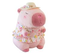 Mignon Capybara Peluche Capybara 24 cm d'animaux Capybara Douce | en Peluche Capybara Multifonctionnelle pour Le Temps de Jeu, Jouet en Peluche pour canapé, Habit