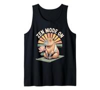Mignon Capybara Yoga Méditation Débardeur