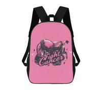 Mignon Cartable Scolaire Combattre Le Cancer Sac À Dos d'affaires Imperméable Sac À Dos De Voyage pour Randonnée, Voyage, Bureau, 42X32X14Cm