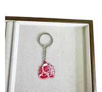 Mignon Cartoon Poney Porte-clés Zodiac Cheval Chanceux Pendentif Sac À Dos Suspendu Décoratif Accessoires Nouvel An Bénédiction Cadeaux