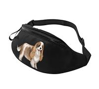 Mignon Cavalier King Charles Spaniel décontracté Fanny Pack Hommes et Femmes Loisirs Sport Taille Sac Sport Jour Exercice Cadeau