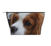 Mignon Cavalier King Charles Spaniel, Trousse de Toilette Trousse de Maquillage Sac à cosmétiques Trousse de Toilette de Voyage Portable