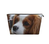 Mignon Cavalier King Charles Spaniel, Trousse de Toilette Trousse de Maquillage Sac à cosmétiques Trousse de Toilette de Voyage Portable