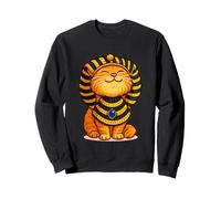 Mignon Chat Antique Dieux égyptien Pharaon drôle de mythologie égyptienne Sweatshirt