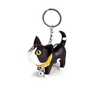 Mignon chat chaton sacs à main pendentif ornement jouet porte-clés porte-clés - noir U0026 blanc qualité fiable