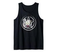 Mignon chat occulte meow mystique ésotérique sorcellerie spirituelle Débardeur