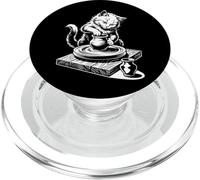 Mignon Chat poterie Roue Lancer céramique Artiste rétro PopSockets PopGrip pour MagSafe