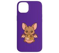 Mignon Chauve-Souris Mangeant Ramen Kawaii Animal Foodie Coque pour iPhone 14 Plus