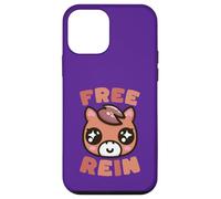 Mignon Cheval Jeu de Mots Libre rêne Animal Kawaii Coque pour iPhone 12 Mini