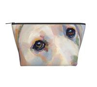Mignon Chien Labrador, Trousse de Toilette Trousse de Maquillage Sac à cosmétiques Trousse de Toilette de Voyage Portable