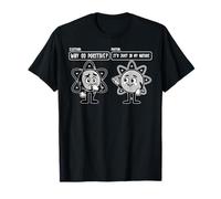 Mignon chimie protons électron dessin animé science humour T-Shirt