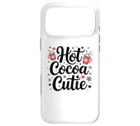 Mignon Chocolat Chaud Mignon Noël Hiver Confortable Amateur de Chocolat Coque pour iPhone 17 Pro Max
