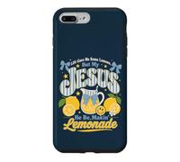 Mignon chrétien Jésus Citron Jeu de Mots Foi Humour rétro nœud Coque pour iPhone 7 Plus/8 Plus