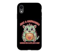 Mignon Chupacabra Coffee Monster Latte Cryptid Coque pour iPhone XR