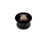 Mignon Chupacabra Coffee Monster Latte Cryptid PopSockets PopGrip Adhésif