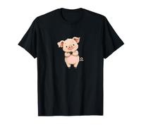 Mignon Cochon Nez Rose drôle Halloween fête Rustique Homestead T-Shirt