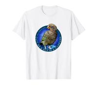 Mignon comme Un kea dans Un Oiseau Kiwi Parking T-Shirt Graphique avec Valeur, Homme, Blanc, L