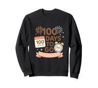 Mignon Compte à rebours de 100 Jours Sweatshirt