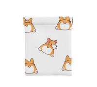 Mignon Corgi Cul, Sac de Rangement pour Femmes, Portefeuille supérieur à Presser, Petit Porte-Monnaie, Pochette de Changement