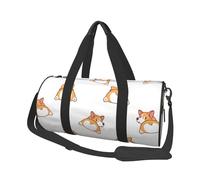 Mignon Corgi Cul, Sac de Voyage de Grande capacité, Sac à Main Rond, Sac de Voyage de Sport, fourre-Tout, Sac de Fitness