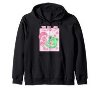 Mignon Cottagecore Grenouille Fraise Rétro 90s Kawaii Esthétique Sweat à Capuche