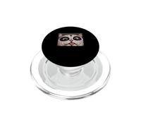 Mignon crâne en Sucre Chat Jour des Morts Mexicain Halloween PopSockets PopGrip pour MagSafe