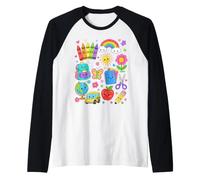 Mignon Crayon Apple Crayon Enseignant Enfant Retour à l'École Fournitures Manche Raglan