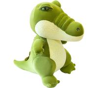 Mignon Crocodile En Peluche Vert Crocodile Rempli Animal Mignon Crocodile Jouet Oreiller, 37cm