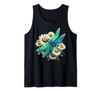 Mignon Daisy Libellule Délice Aquarelle Été Débardeur