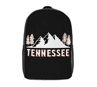 Mignon Daypack Randonnée en Montagne dans Le Tennessee Sac À Dos Scolaire Multicolore Sac À Dos d'affaires pour Loisir, Voyage, Randonnéebureau, 42X32X14Cm