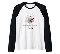 Mignon de Maman Bedlington Terrier MOM Chien Manche Raglan