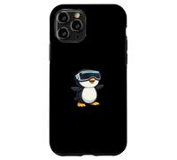 Mignon Dessin animé de Pingouin de Joueur de réalité virtuelle Coque pour iPhone 11 Pro