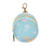 Mignon dessin animé méduse poisson nourrisson bébé sucette étui support portable dragonne portefeuille porte-clés essentiels pour bébé