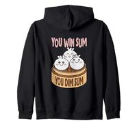 Mignon Dim Sum Kawaii Dumplings Funny Kawaii Chinois Food Sweat à Capuche