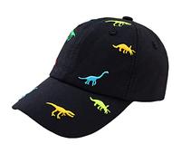 Mignon Dinosaure Chapeau pour Fille Garçon 2 a 4 ans Broderie Casquette de Baseball Chapeaux de Soleil Enfant Bébé Chapeau de été Printemps Camping Randonnée Confortable Casquette Visière Réglable