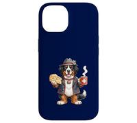Mignon drôle Bouvier Bernois Chien Café Fromage Suisse Drapeau Coque pour iPhone 14