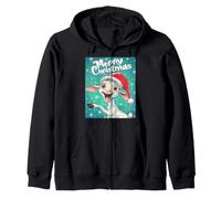Mignon drôle chèvre Pop Art Noël Motif de Noël Sweat à Capuche