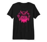 Mignon drôle Sugar Skull Grill Master Cookout T-Shirt Haut de Gamme