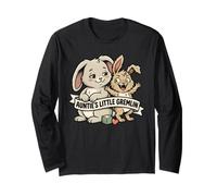 Mignon drôle Tante Petit Gremlin Lapin nièce Neveu Chaos Manche Longue