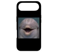 Mignon drôle Visage de Dauphin Gros Plan Meme Flou Photo Coque pour iPhone Air