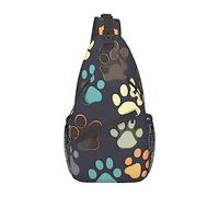 Mignon Duggee Paw Mignon Duggee Paw Poitrine Sac À Dos À Bandoulière Diagonale Hommes Femmes Voyage par Multifonctionnel Sports De Plein Air Sac À Dos