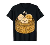 Mignon Dumplings à la Vapeur Dim Sum Nourriture Kawaii T-Shirt