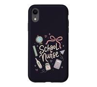 Mignon école infirmière Campus Bureau de santé Coque pour iPhone XR