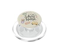 Mignon école infirmière Pastel Campus Health Office PopSockets PopGrip pour MagSafe
