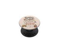 Mignon école ramassage café Maman Matin Humour Ambiance PopSockets PopGrip Adhésif
