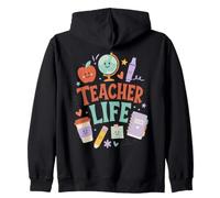 Mignon Enseignant Vie Salle de Classe rentrée Scolaire Sweat à Capuche