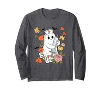 Mignon fantôme infirmière avec seringue Halloween Spirit Manche Longue