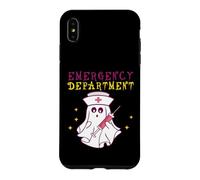 Mignon fantôme infirmière infirmière Halloween Service d'urgence Coque pour iPhone XS Max